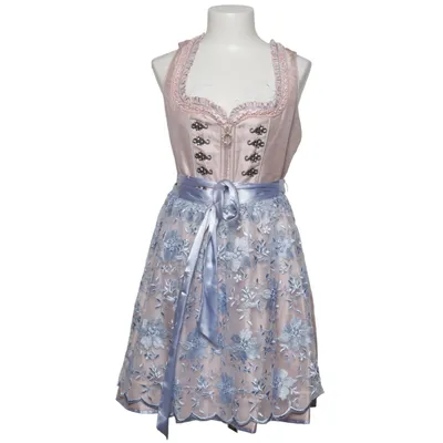 Dirndl (Beige, Blauw, Meerkleurig) van Krüger Madl Katoen, Polyester