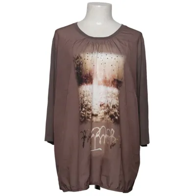 Top (Brun) fra Frank Walder Elastan, Polyester, Viscose