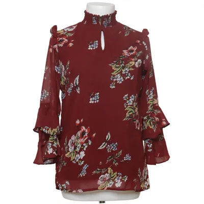 Blouse (Rood, Meerkleurig) van Japna Polyester