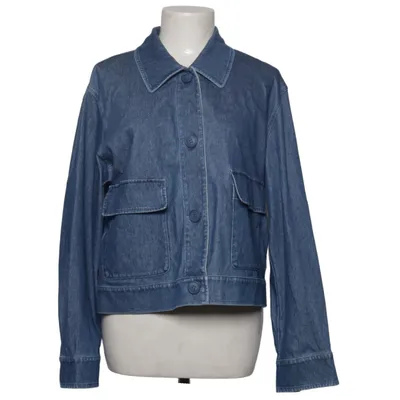 Denimjakke (Blå) fra Uniqlo Bomuld, Elastan