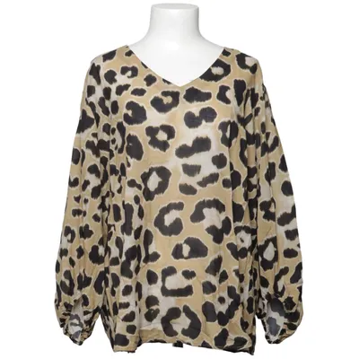 Blus (Beige, Svart) från Catnoir Ekologisk bomull