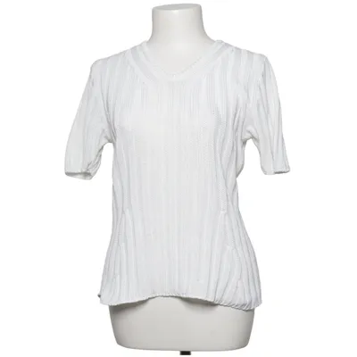 Top (White) from Le Tricot Longhin Cotton