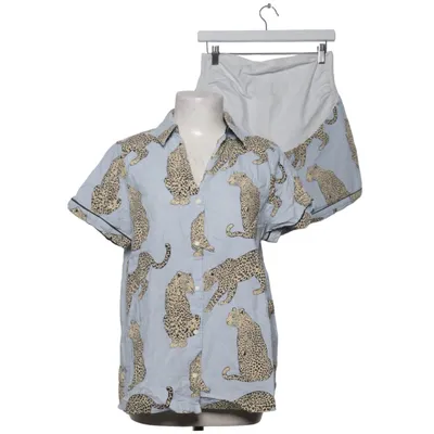 Pyjama (Blau, Weiß, Mehrfarbig) von Chelsea Peers Baumwolle