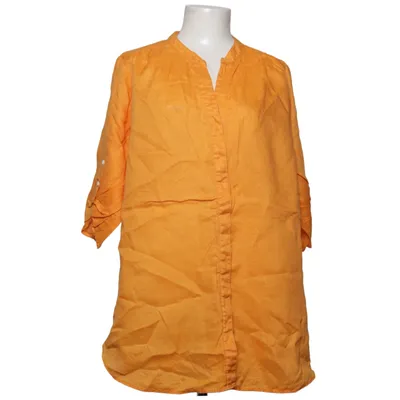 Short sleeve shirt (Orange) from Doris Streich Linen