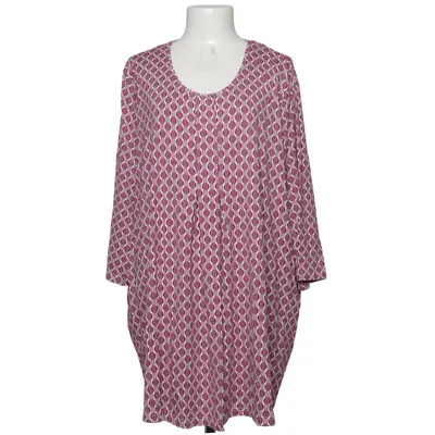 Blus (Lila, Vit) från Selection by Ulla Popken Elastan, Viskos