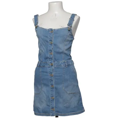 Dungaree dress (Blue) from Bershka Denim Collection Cotton