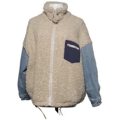 Fleecejakke (Beige, Blå) fra Dazy Polyester