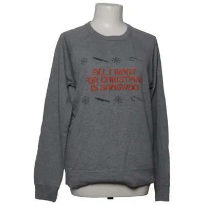 Pull de Noël (Gris) de Delta Fleece Coton, Polyester