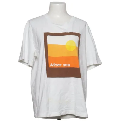 T-shirt (White, Brown, Orange) from Sandro Cotton