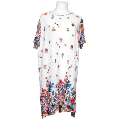 Robe (Blanc, Multicolore) de Shein Curve Viscose