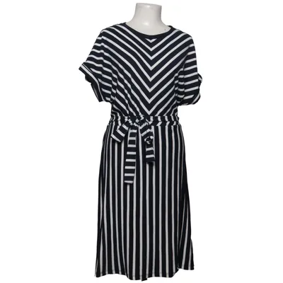 Dress (Blue, White) from C&A Elastane, Polyester, Viscose
