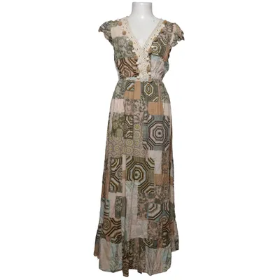 Robe (Beige, Vert, Multicolore) Viscose