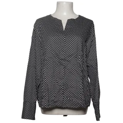 Blouse (Zwart, Wit) van Eterna Katoen