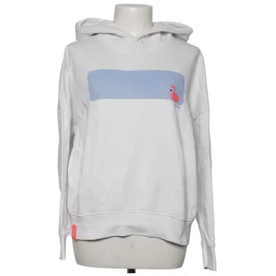 Kapuzenpullover (Weiß, Blau, Pink) von Derbe Bio-Baumwolle