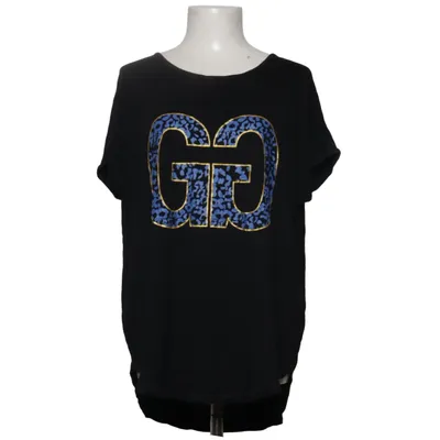 T-shirt (Zwart, Blauw, Geel) van Gozzip Elastaan, Viscose