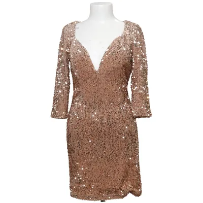Cocktailkjole (Guld) fra Boohoo Night Polyester