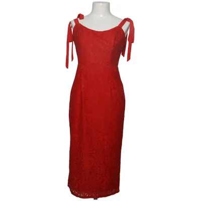 Robe de cocktail (Rouge) de Iska Élasthane, Polyamide, Polyester
