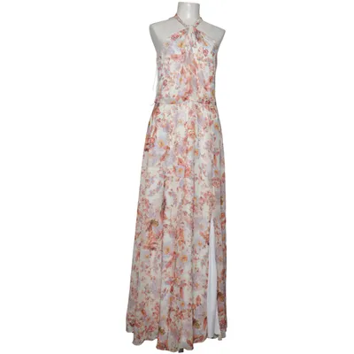 Maxikjole (Hvid, Flerfarvet) fra Marie Lund Genanvendt polyester