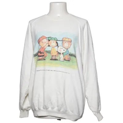 Sweatshirt (White, Multicolored) from Peanuts Cotton