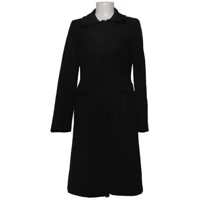 Mantel (Schwarz) von MaxMara Acetat, Viskose, Wolle