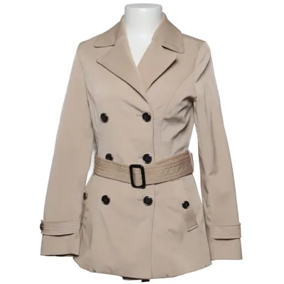 Trench-coat (Beige) de GaGa Coton, Élasthane, Polyester