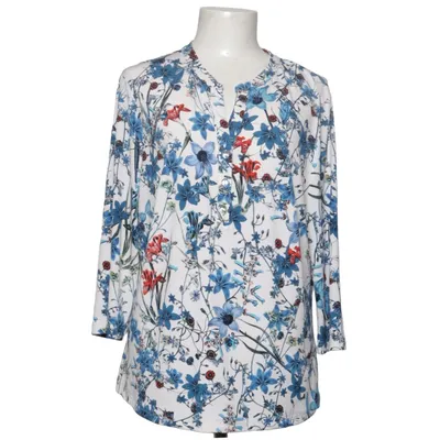 Bluse (Hvid, Blå, Flerfarvet) fra Couture Line Elastan, Polyester