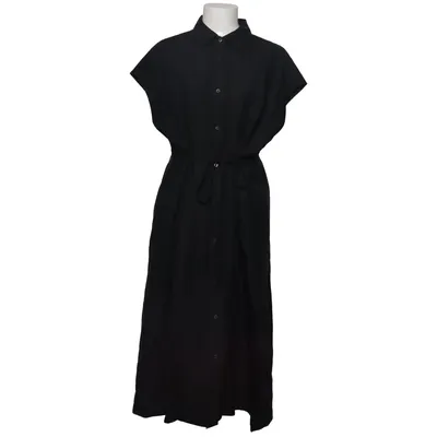 Shirt dress (Black) from Uniqlo x Comptoir Des Cotonniers Linen, Lyocell