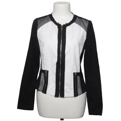 Jakke (Sort, Hvid) fra Taifun Bomuld, Polyester