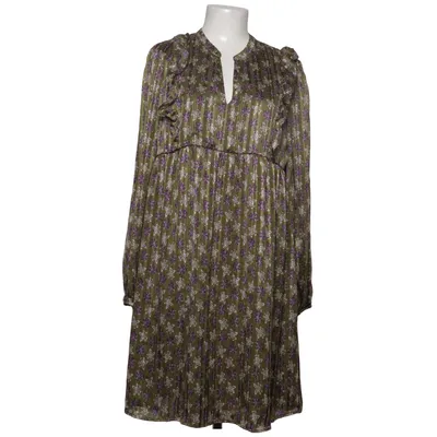 Dress (Green, Purple, White) from Promod Polyester