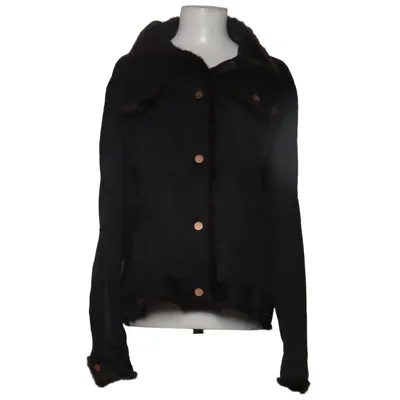 Jacket (Black) from Kapalua Cotton, Elastane, Viscose