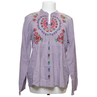 Blouse (Purple, Multicolored) from Johnny Was Cotton