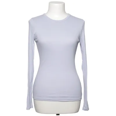 Langærmet t-shirt (Blå) fra Colorful Standard Elastan, Økologisk bomuld