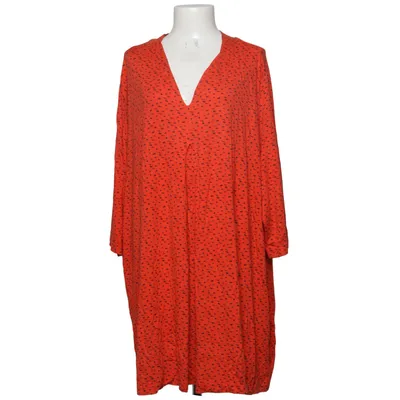 Kjole (Rød, Sort) fra Ulla Popken Elastan, Viscose