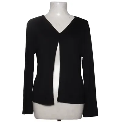 Cardigan (Black) from Lady M Polyester, Viscose
