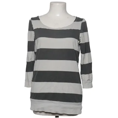 Long sleeve T-shirt (Gray, White) from Truly Madly Deeply Cotton