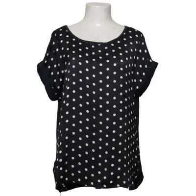 Top (Zwart, Wit) van Promiss Elastaan, Polyester, Viscose