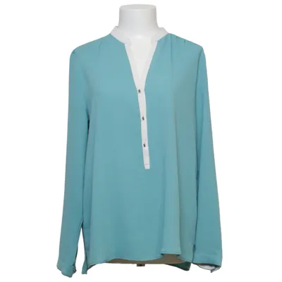 Blus (Turkos, Vit) från ESPRIT Polyester