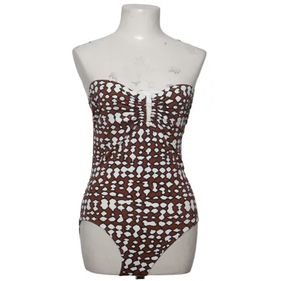Swimsuit (Brown, White, Black) from Eres Elastane, Polyamide