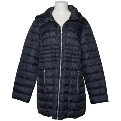 Vinterfrakke (Sort, Grå) fra Adler Polyamid, Polyester