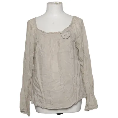 Blus (Beige) från V Milano Bomull, Elastan, Silke, Viskos