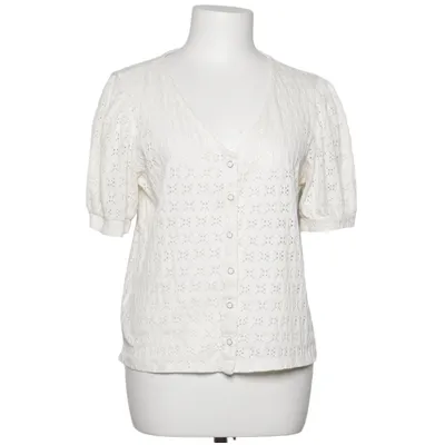 Haut (Blanc) de Promod Coton, Élasthane, Polyester