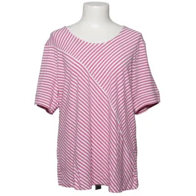 T-shirt (Pink, Weiß) von Fiora Blue Elasthan, Viskose