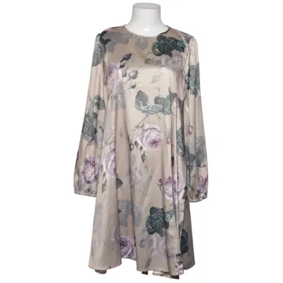 Kjole (Beige, Lilla, Grøn) fra Post Bomuld, Elastan, Polyester