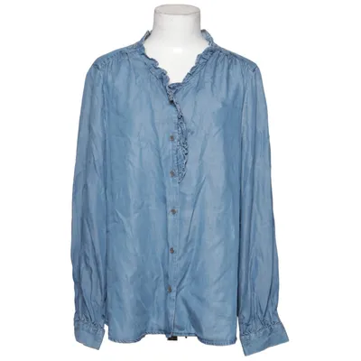 Denim shirt (Blue) from Beachlunchlounge Lyocell