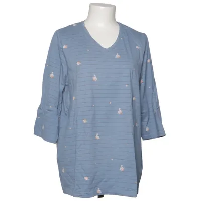 T-shirt (Blau) von Pure by Ulla Popken Bio-Baumwolle