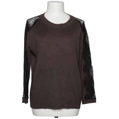 Sweater (Brown, Black) from Gigue Merino wool, Nylon, Viscose