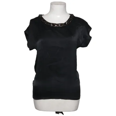 Top (Zwart) van Amor & Psyche Zijde