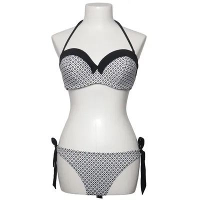 Bikini (Noir, Blanc) de Jolidon Élasthane, Polyamide