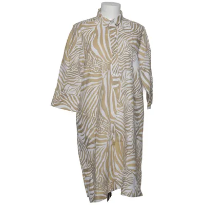 Kjole (Beige, Hvid) fra Chelsea Rose NYC Linned