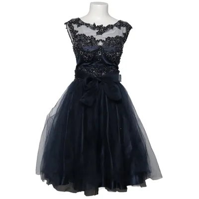 Cocktailjurk (Blauw) van Niente Polyester